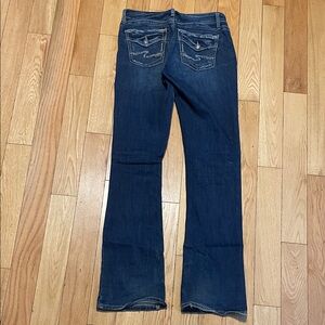 Silver Jeans Dark Indigo Flare Jeans